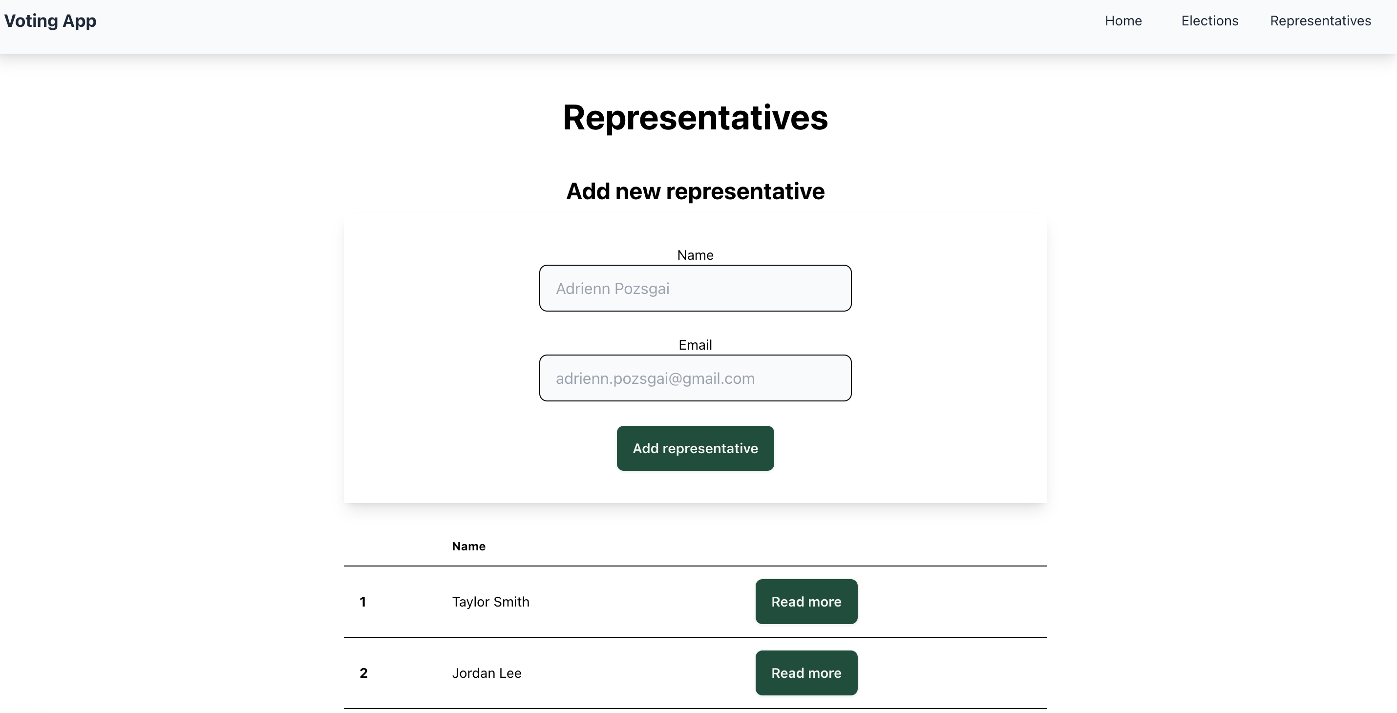 Picture of the developer, Adrienn Pozsgai